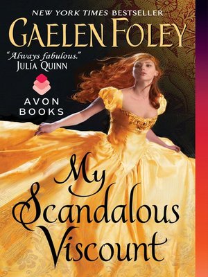 cover image of My Scandalous Viscount